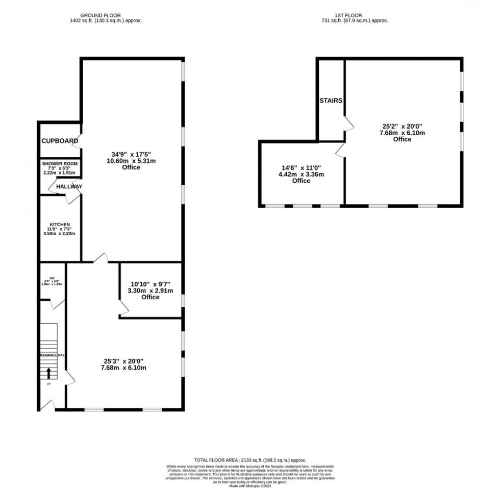Floorplan for Soundwell Road, Bristol