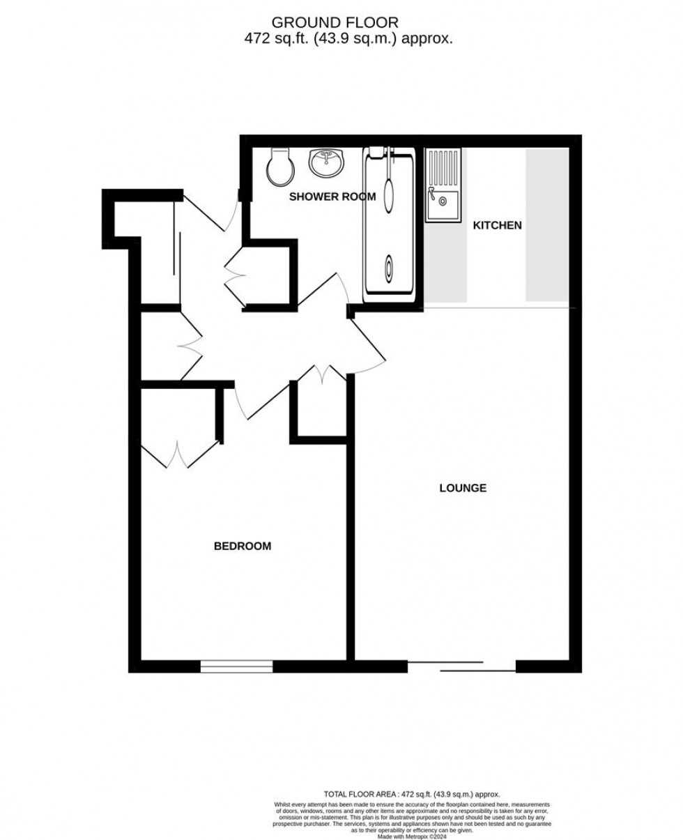 Floorplan for Temple Street, Keynsham, Bristol