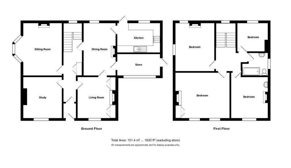 Floorplan for Bath Road, Longwell Green, Bristol