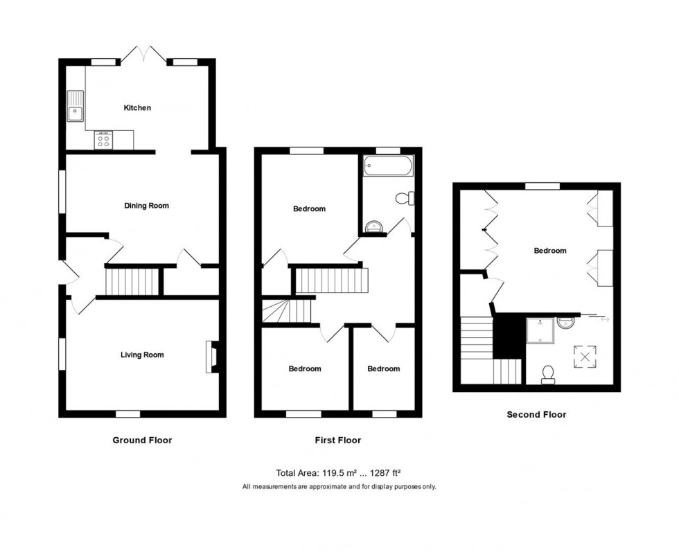 Floorplan for Lockingwell Road, Keynsham, Bristol