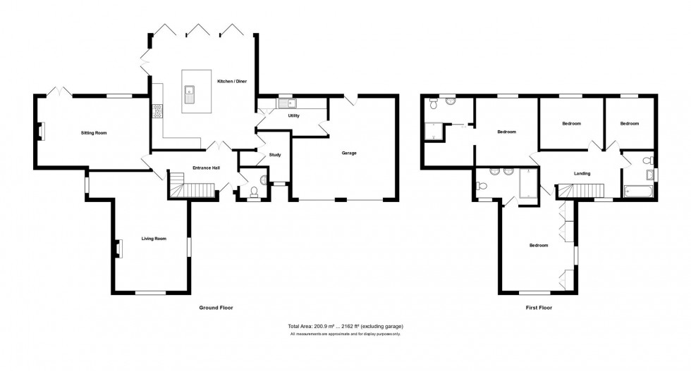 Floorplan for Church Lane, Bitton, Bristol