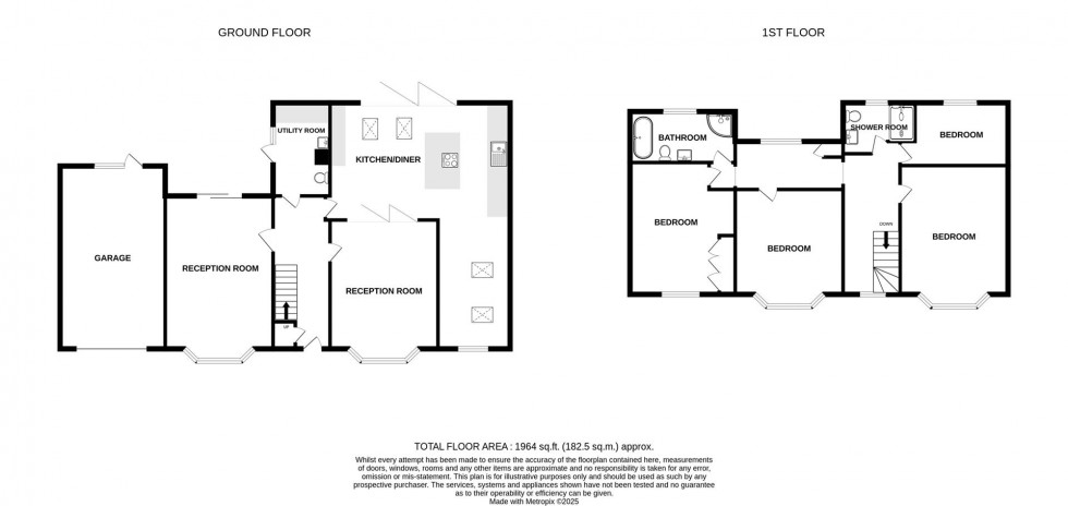Floorplan for Wellsway, Keynsham, Bristol