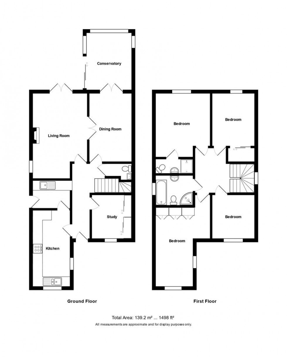 Floorplan for Ludlow Court, Willsbridge, Bristol