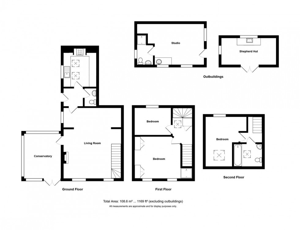 Floorplan for The Batch, Farmborough, Bath