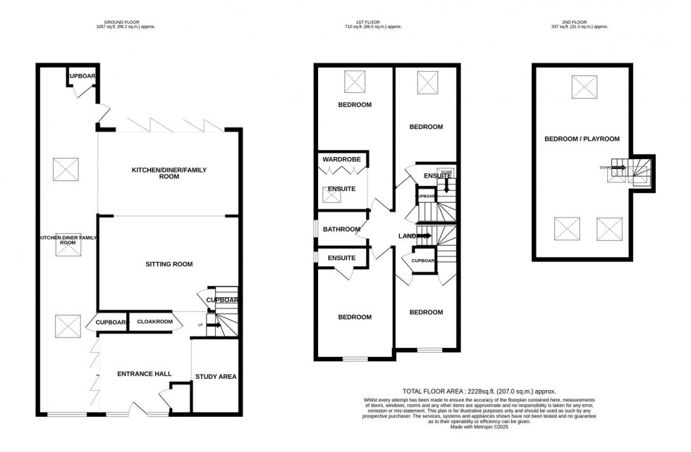 Floorplan for Cavendish Close, Saltford, Bristol