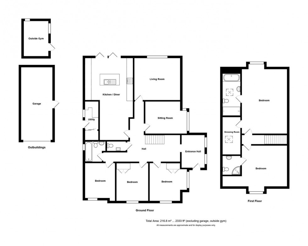 Floorplan for Rodney Road, Saltford, Bristol