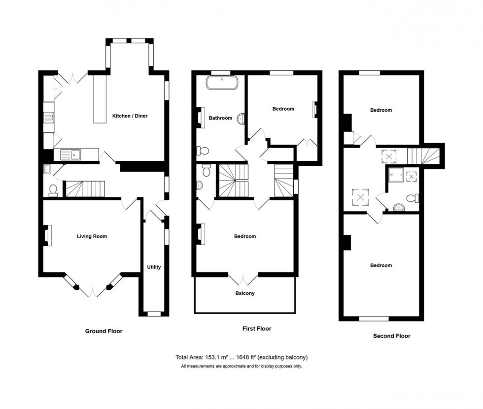 Floorplan for The Folly, Saltford, Bristol