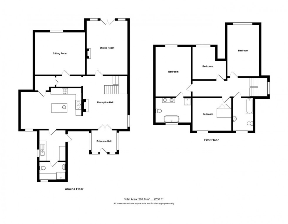 Floorplan for Ryedown Lane, Bitton, Bristol