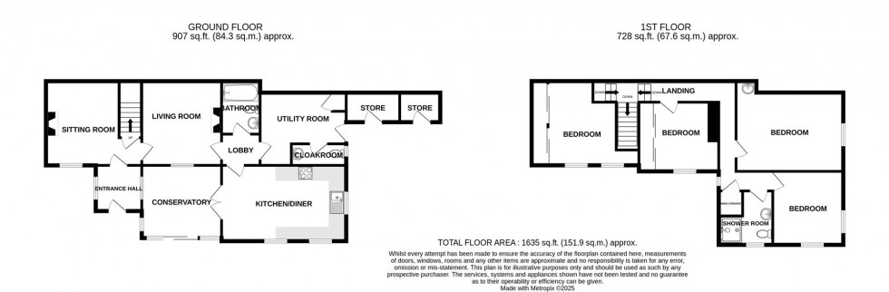 Floorplan for Bath Road, Wick, Bristol