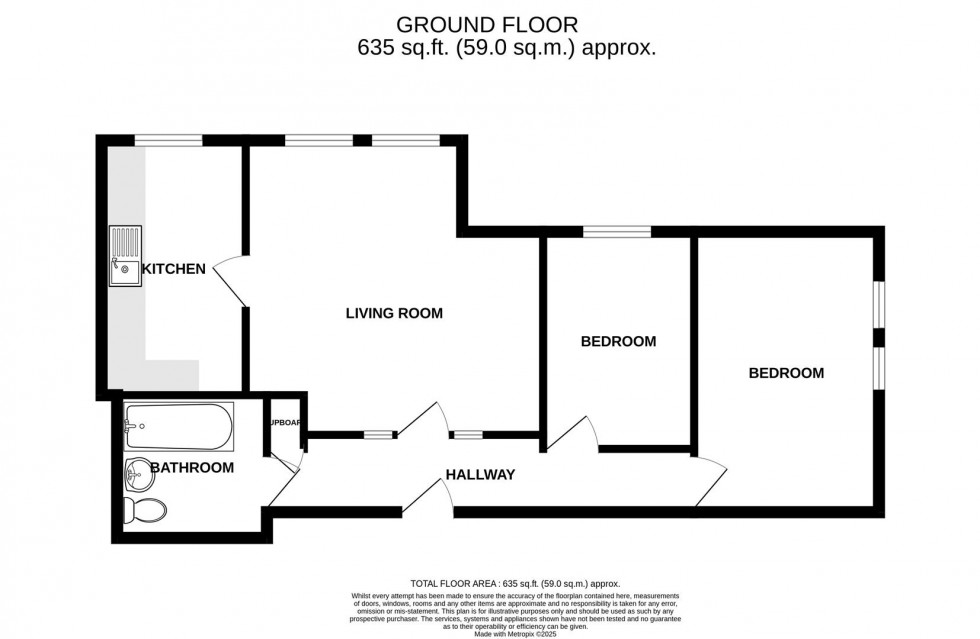Floorplan for Brassmill Lane, Bath