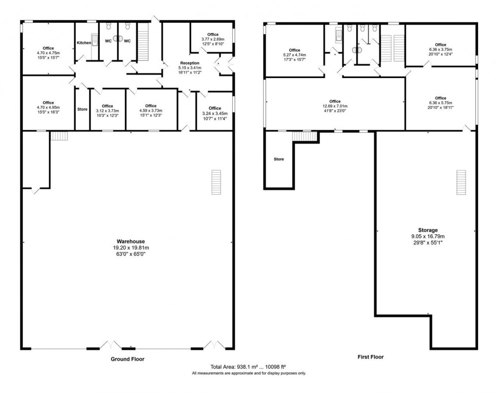 Floorplan for Kingsfield Lane, Longwell Green, Bristol