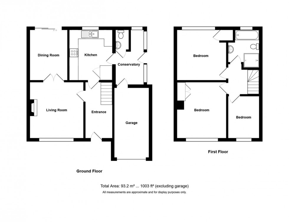 Floorplan for Windrush Road, Keynsham