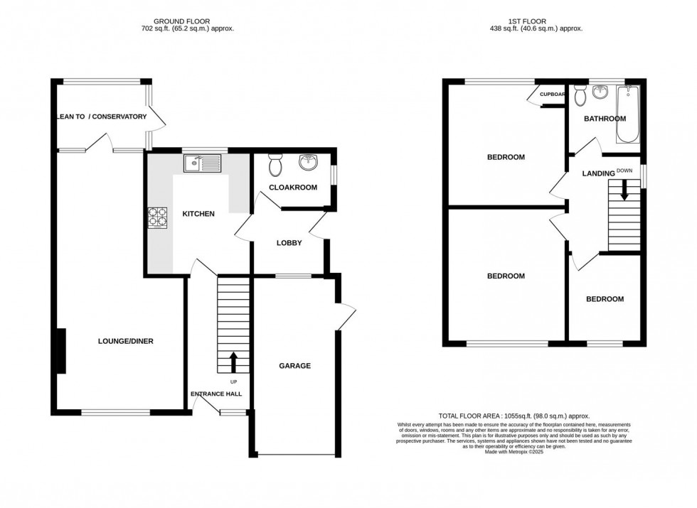Floorplan for Wansbeck Road, Keynsham, Bristol
