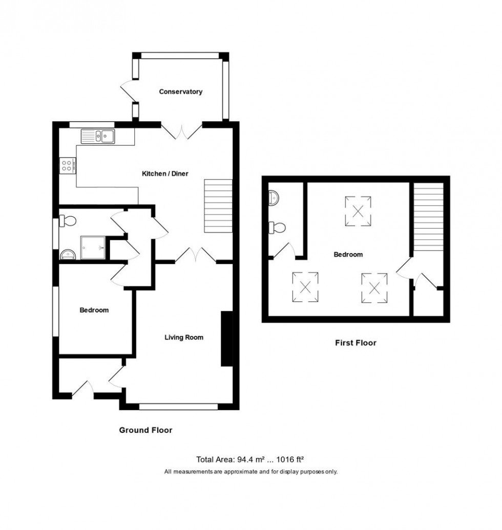 Floorplan for Southlands Drive, Timsbury, Bath