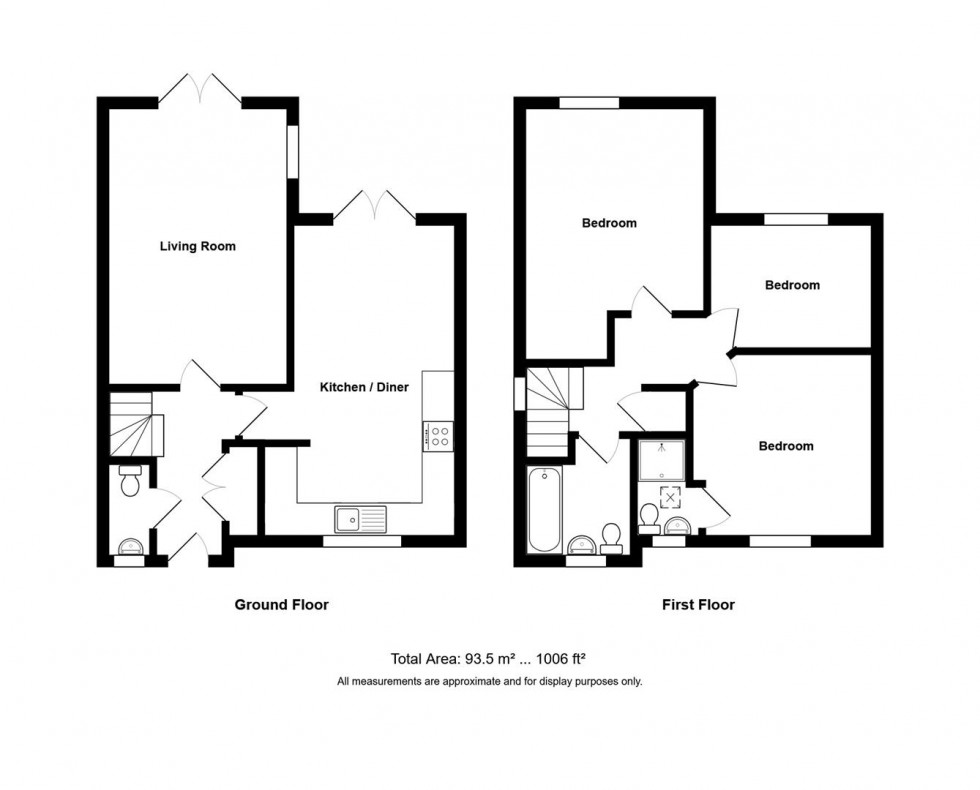 Floorplan for The Mead, Farmborough, Bath