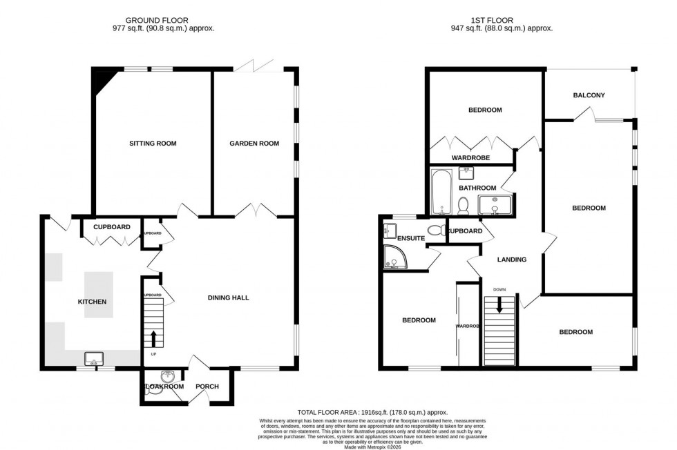 Floorplan for Saltford Court, Saltford, Bristol