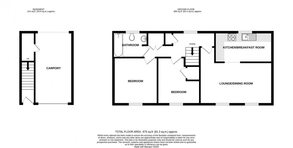 Floorplan for Goldcrest Walk, Keynsham, Bristol