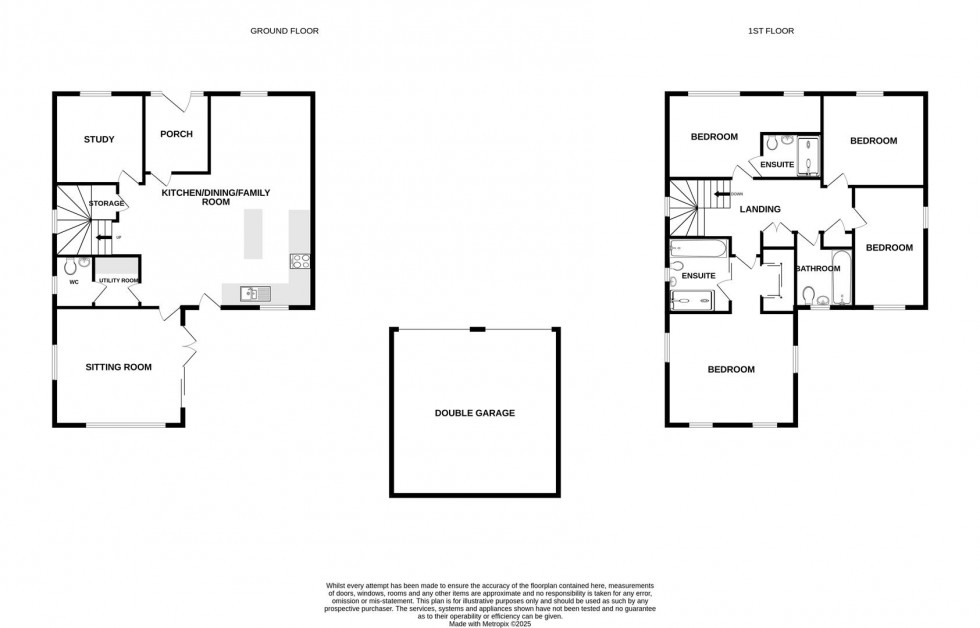Floorplan for Fairfield Way, Keynsham, Bristol