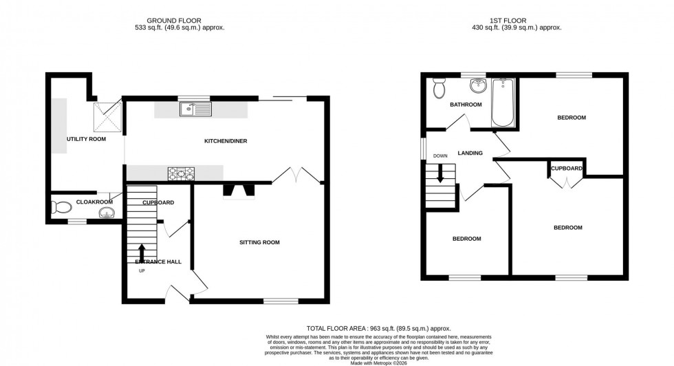 Floorplan for Cameley Green, Bath