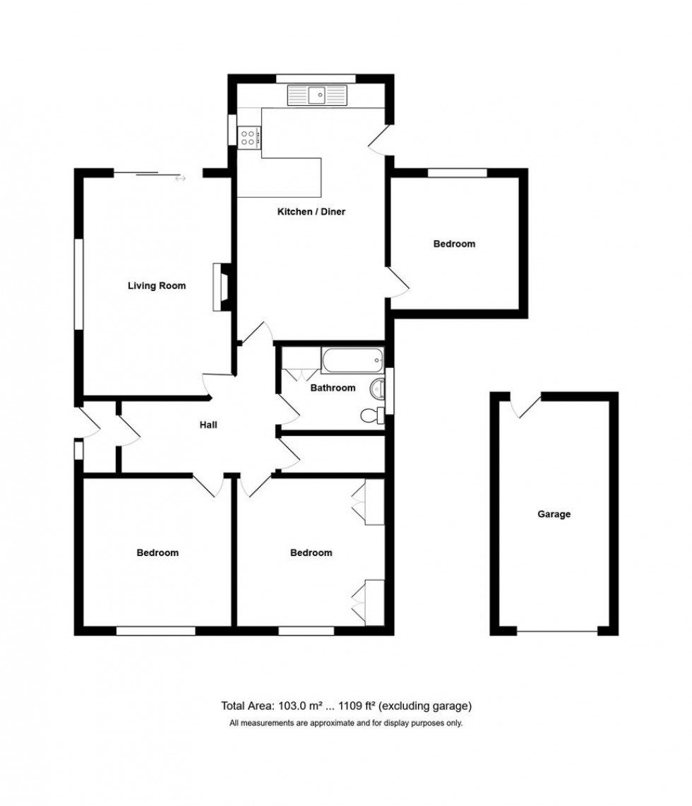 Floorplan for The Orchard, Pensford, Bristol