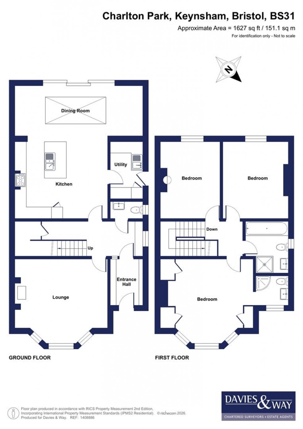Floorplan for Charlton Park, Keynsham, Bristol