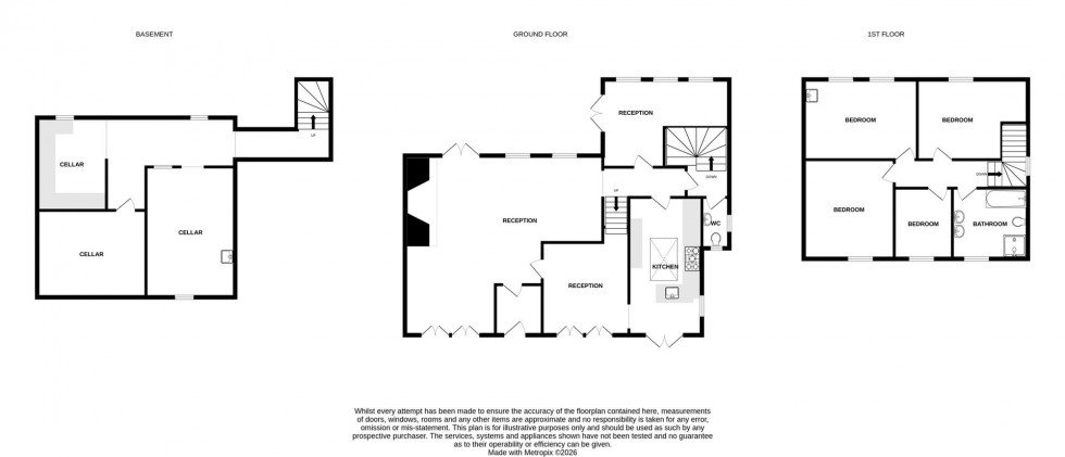 Floorplan for Church Road, Bitton, Bristol