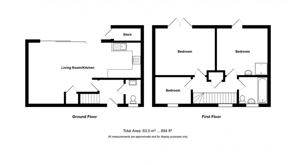 Floorplan for Bath Road, Farmborough, Bath