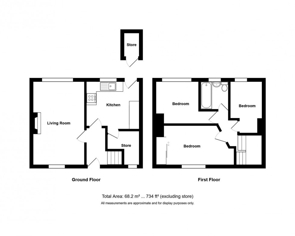 Floorplan for Manor Road, Saltford, Bristol