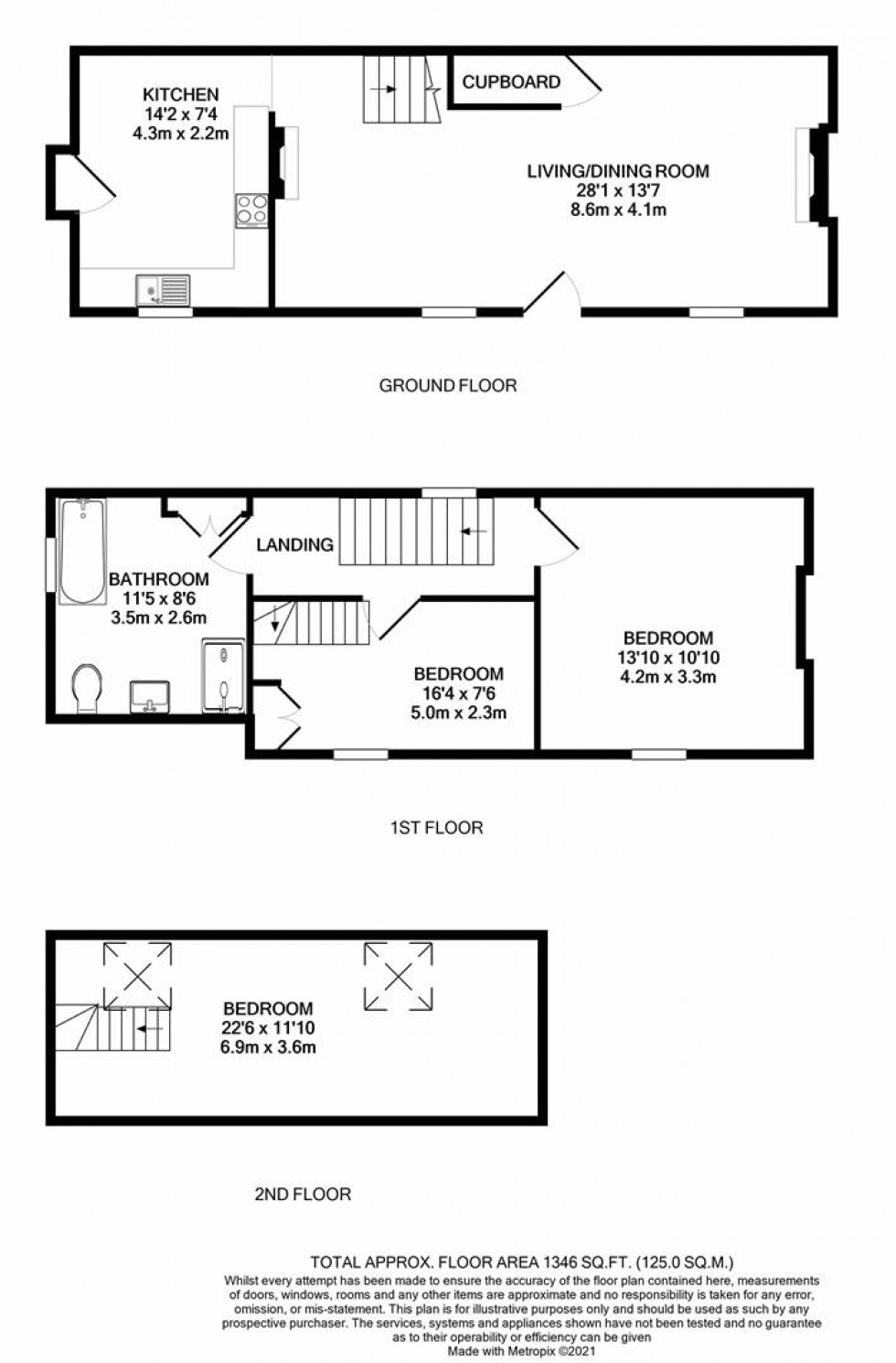 Floorplan for High Street, Saltford, Bristol