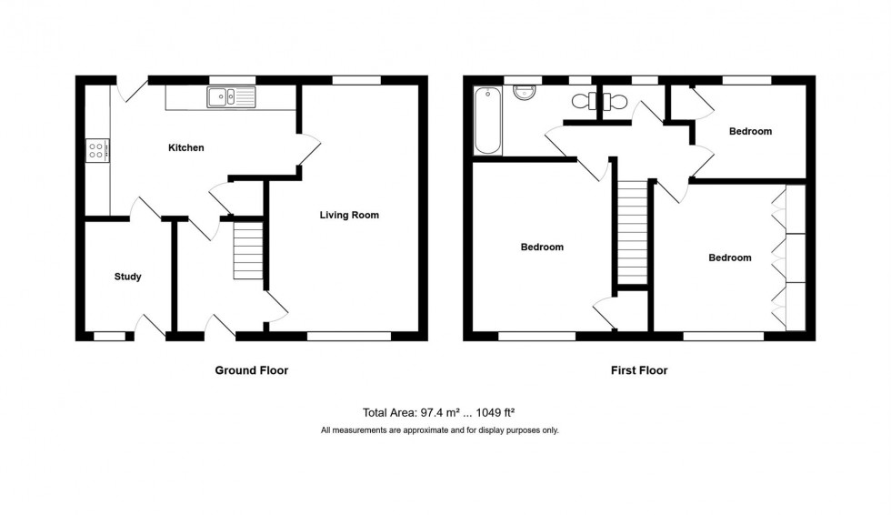 Floorplan for Chelwood Road, Saltford, Bristol