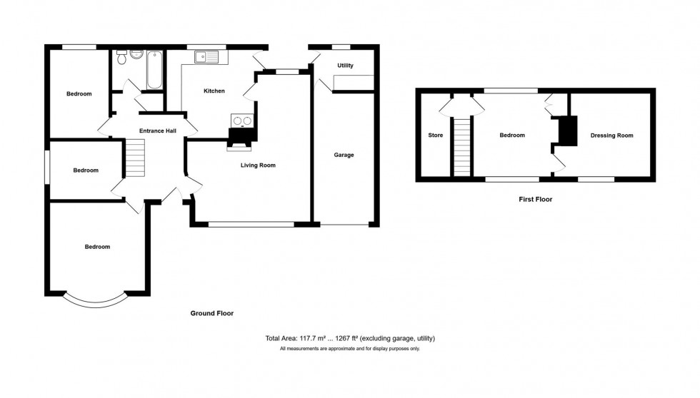 Floorplan for California Road, Oldland Common, Bristol