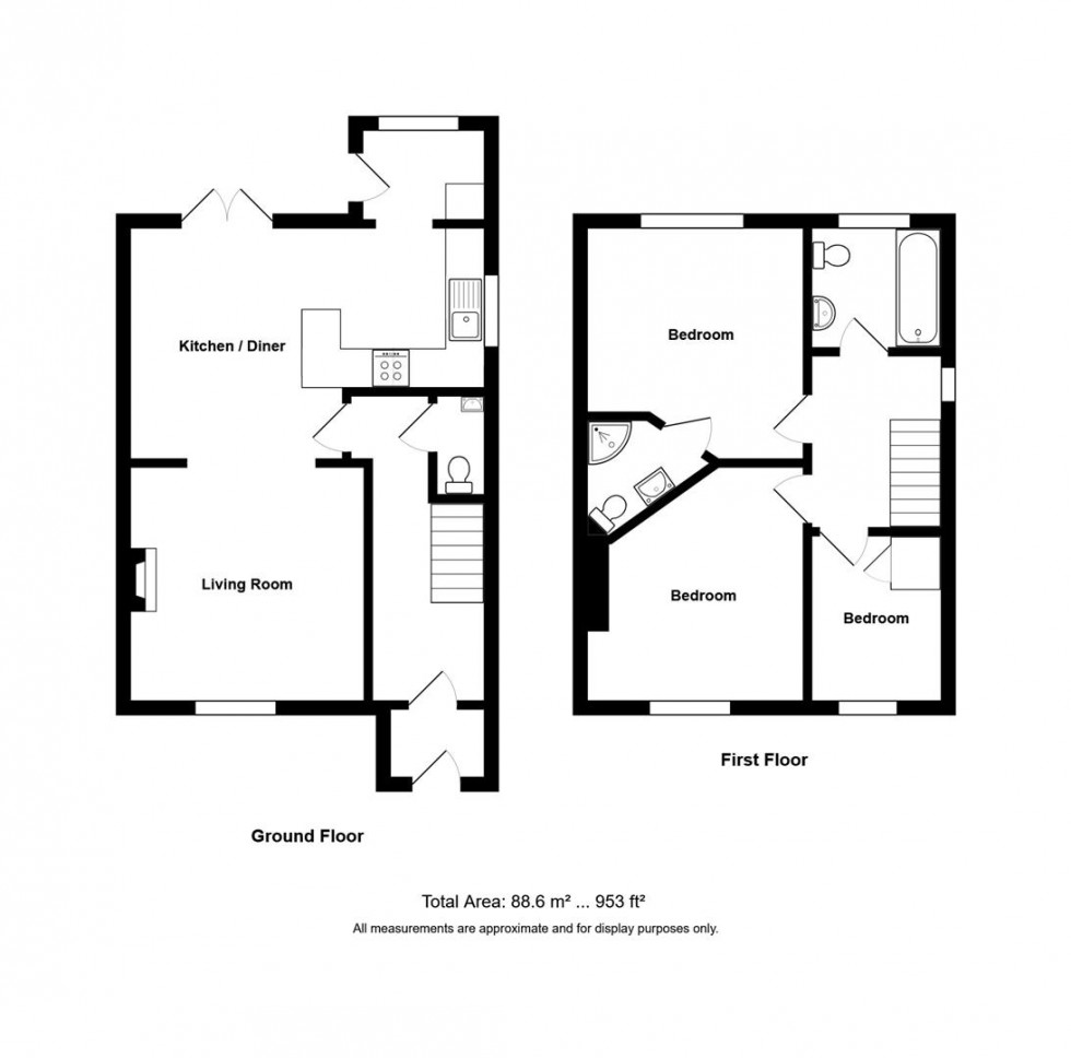 Floorplan for Hobbs Wall, Farmborough, Bath