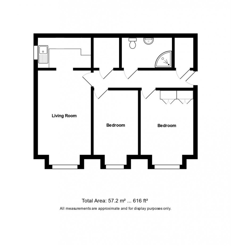Floorplan for Bath Road, Keynsham, Bristol