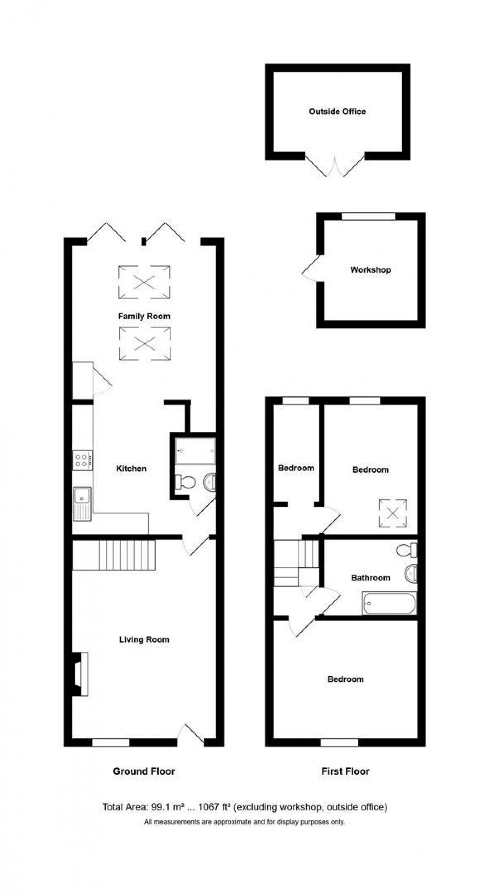 Floorplan for High Street, Saltford, Bristol