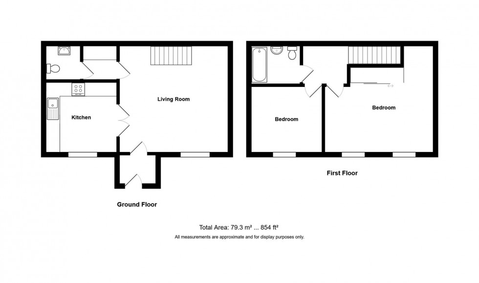 Floorplan for Southway Drive, Bristol