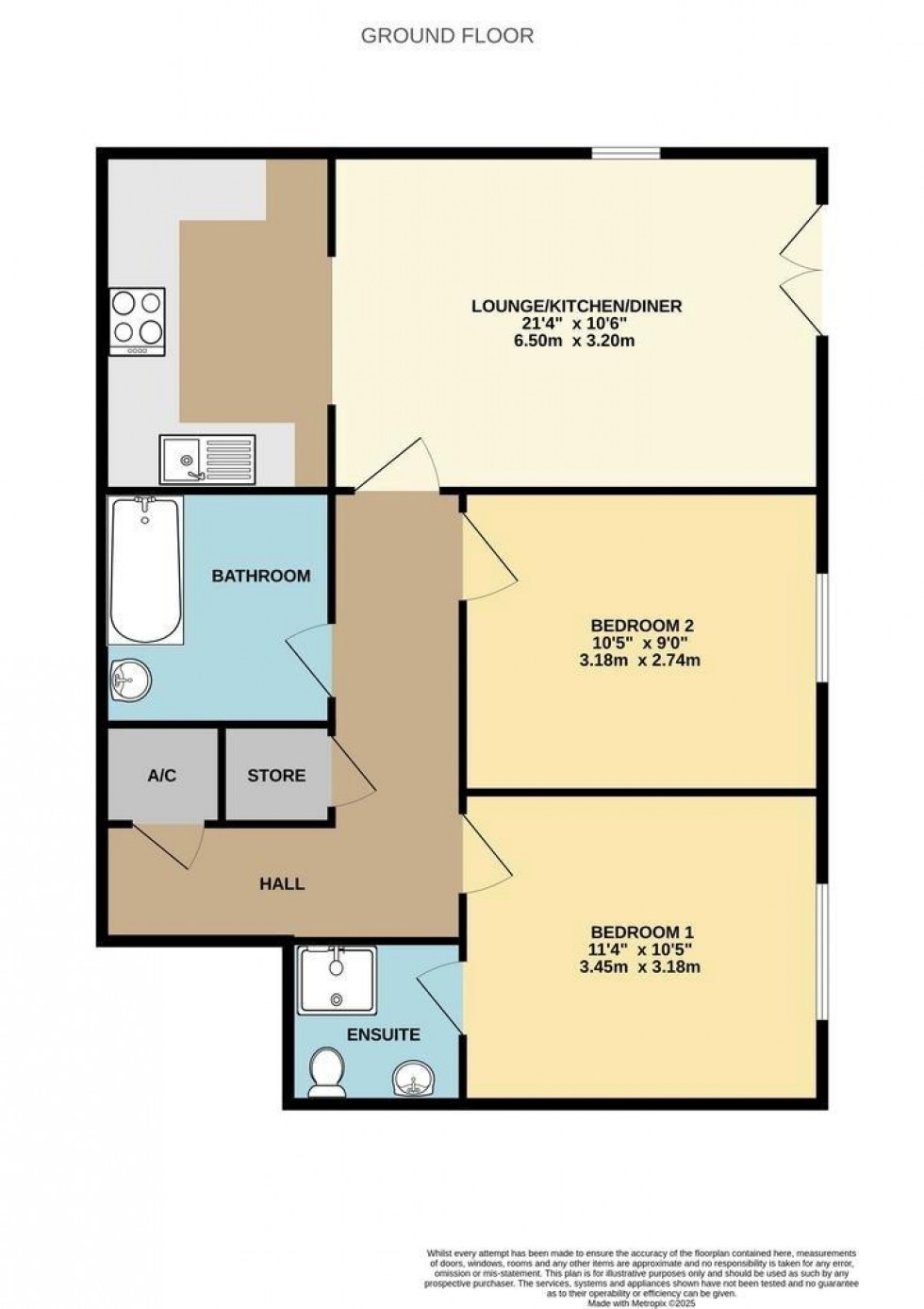Floorplan for 57 Hollybrook Park, Bristol