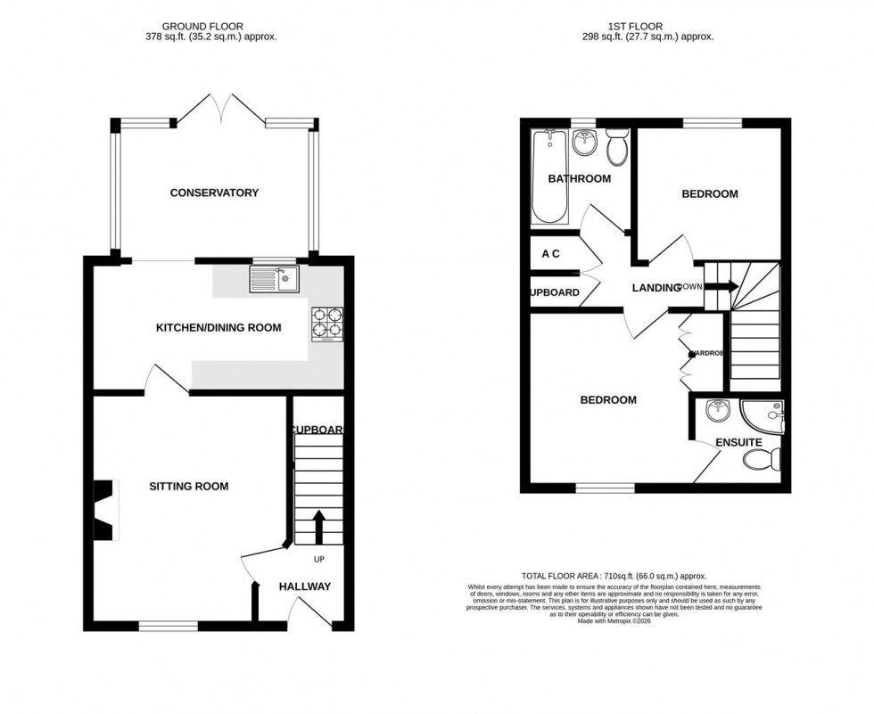Floorplan for Bath Road, Bitton, Bristol