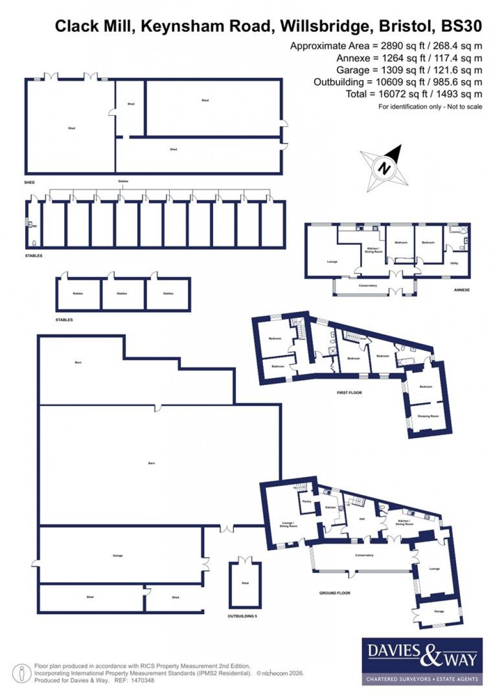 Floorplan for Keynsham Road, Willsbridge