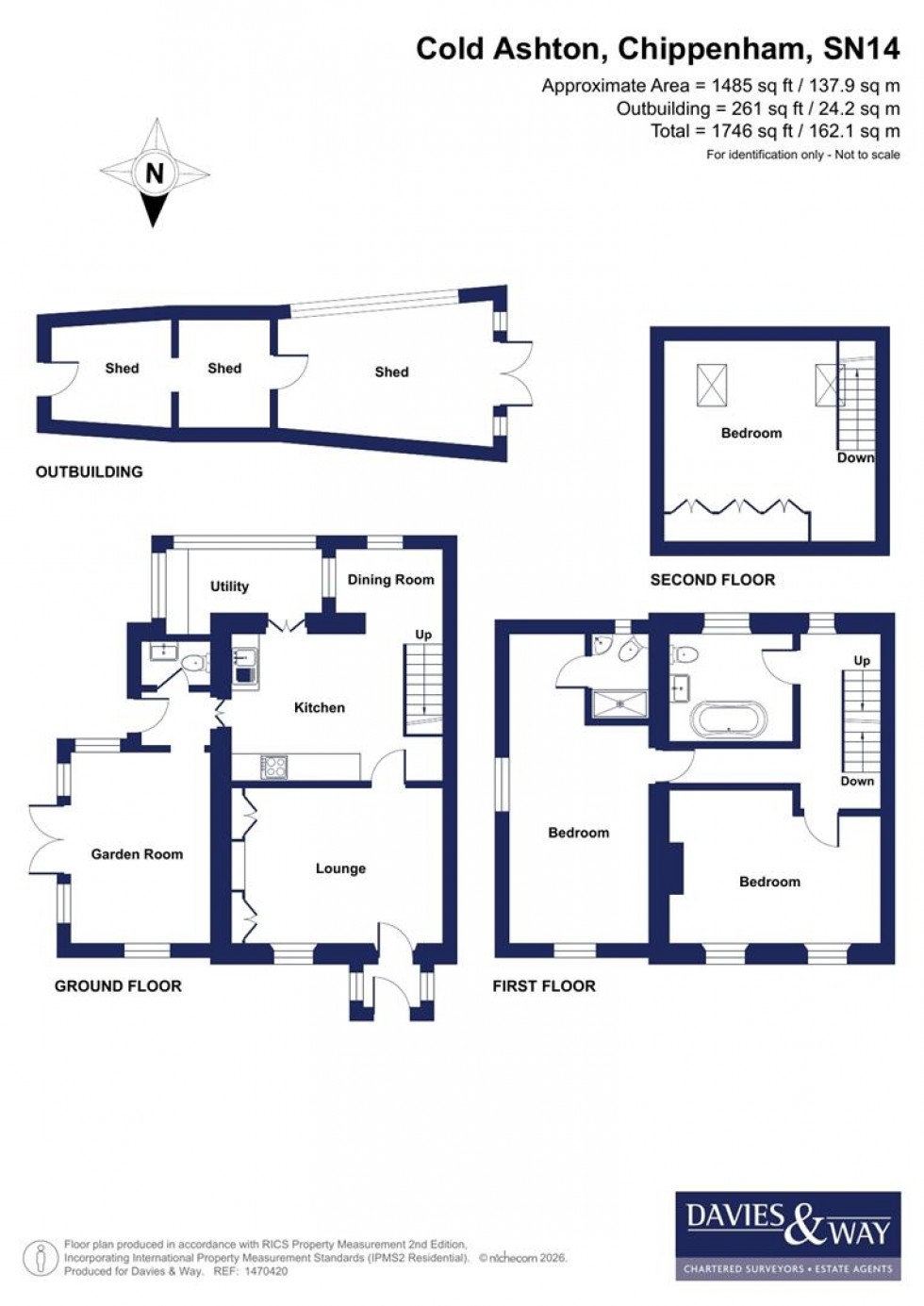 Floorplan for Cold Ashton, South Gloucestershire