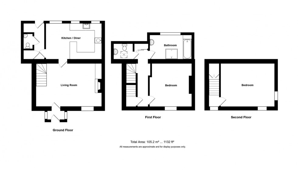 Floorplan for Brewery Hill, Upton Cheyney, Bristol