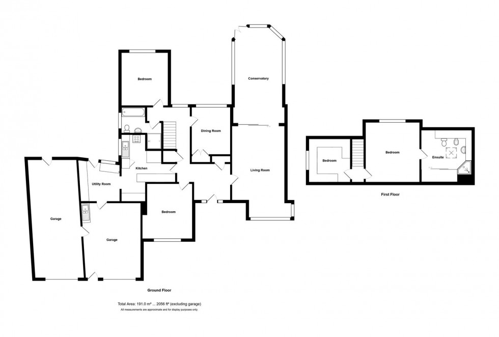 Floorplan for Tyning Road, Saltford, Bristol